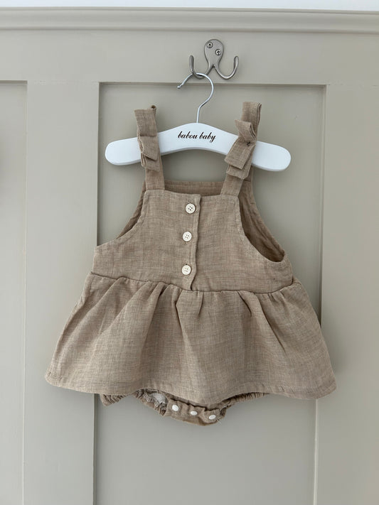 Girls Sleeveless Romper